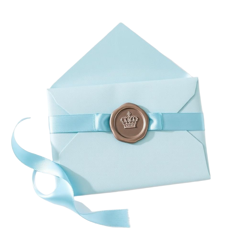 Sealed invitation envelope